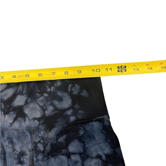 Aviator Nation Hand Tidied Hi-Rise Biker Shorts Leggings Activewear Logo XS EUC - Picture 7 of 8